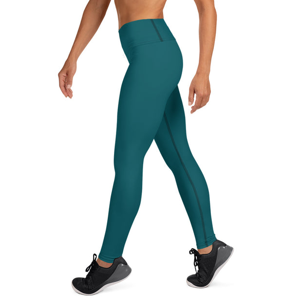 Green Yoga Leggings