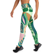 Tropical Yoga Leggings