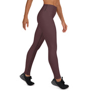 Red Yoga Leggings