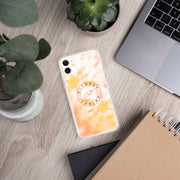 Orange Watercolour iPhone Case