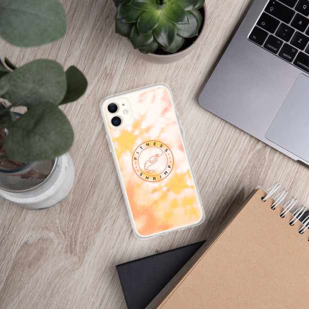 Orange Watercolour iPhone Case