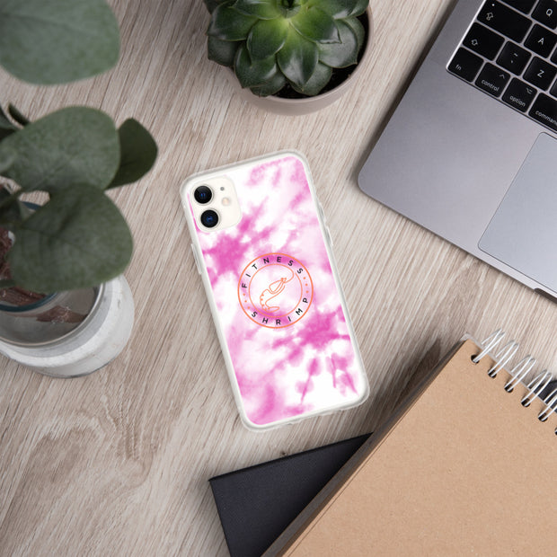 Pink Watercolour iPhone Case