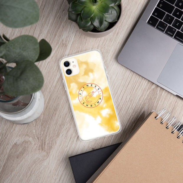 Yellow Watercolour iPhone Case