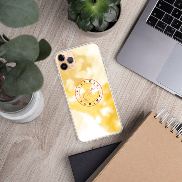 Yellow Watercolour iPhone Case