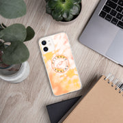 Orange Watercolour iPhone Case