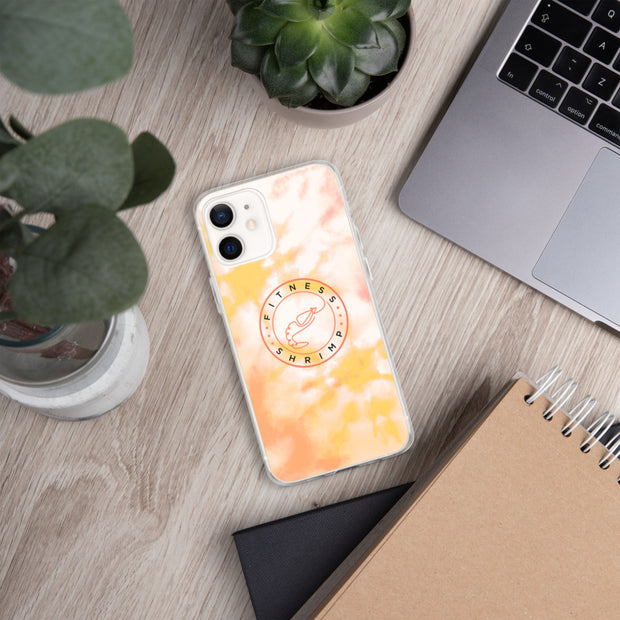 Orange Watercolour iPhone Case