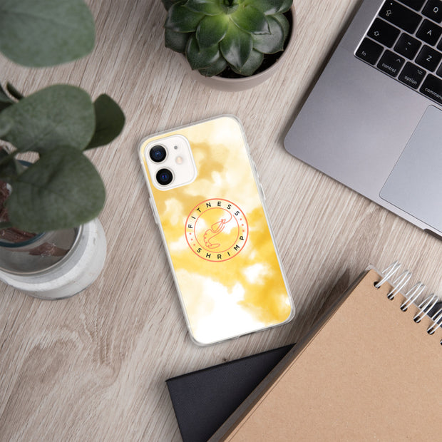 Yellow Watercolour iPhone Case