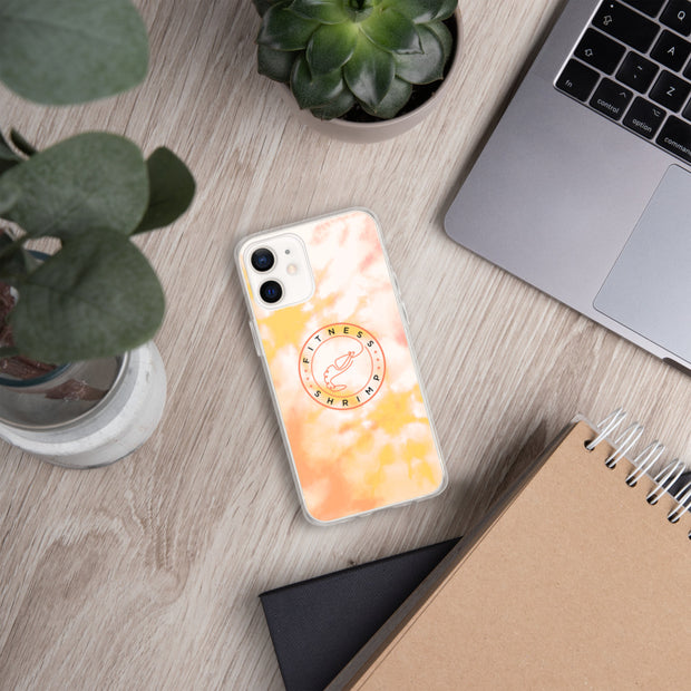 Orange Watercolour iPhone Case