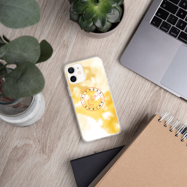 Yellow Watercolour iPhone Case