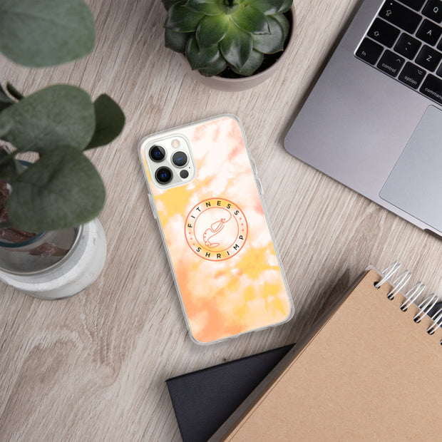 Orange Watercolour iPhone Case