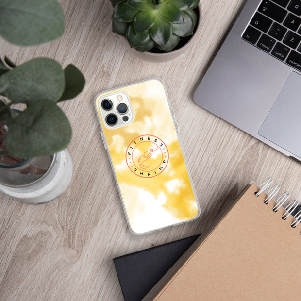 Yellow Watercolour iPhone Case