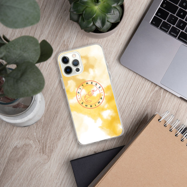 Yellow Watercolour iPhone Case