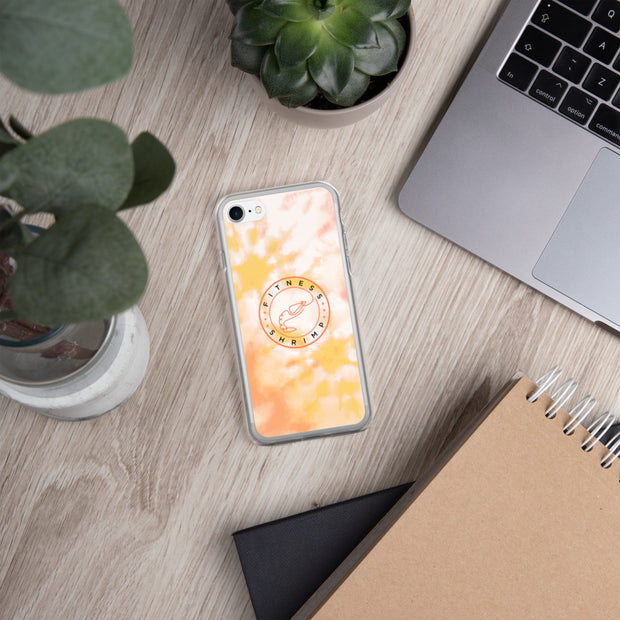 Orange Watercolour iPhone Case