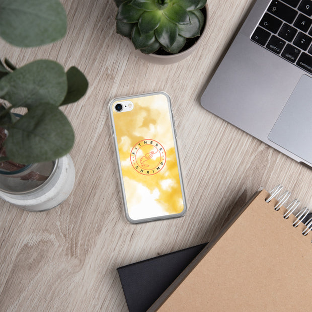 Yellow Watercolour iPhone Case