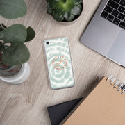 Green Tie Dye iPhone Case