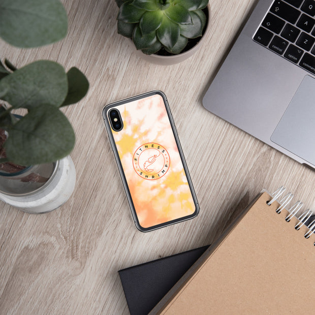 Orange Watercolour iPhone Case
