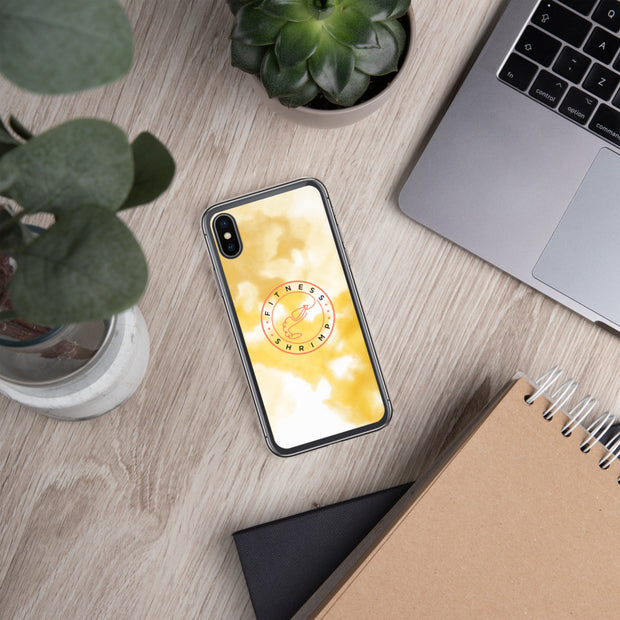 Yellow Watercolour iPhone Case