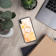 Orange Watercolour iPhone Case