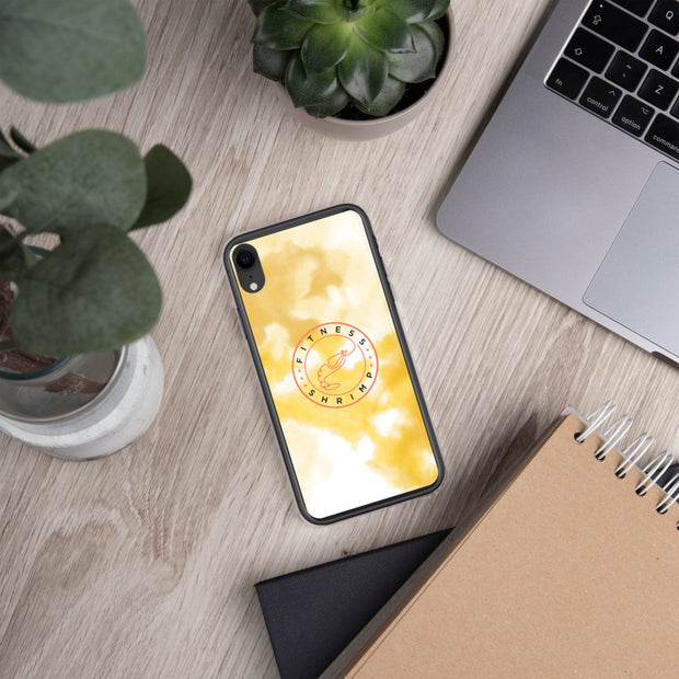 Yellow Watercolour iPhone Case