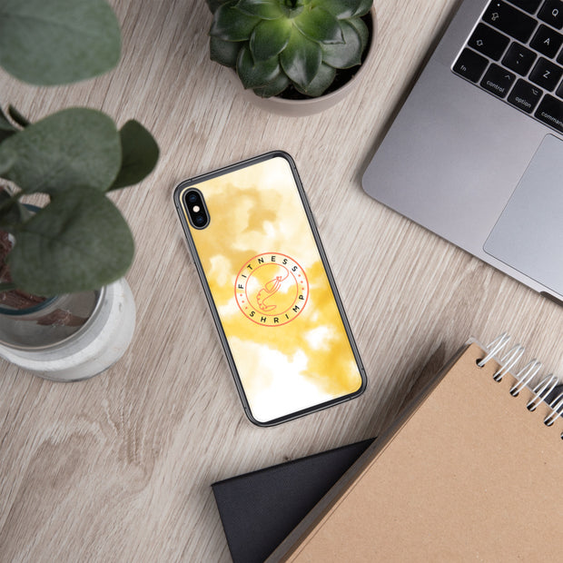 Yellow Watercolour iPhone Case