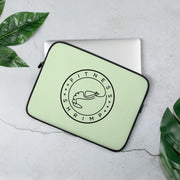 Light Green Laptop Sleeve
