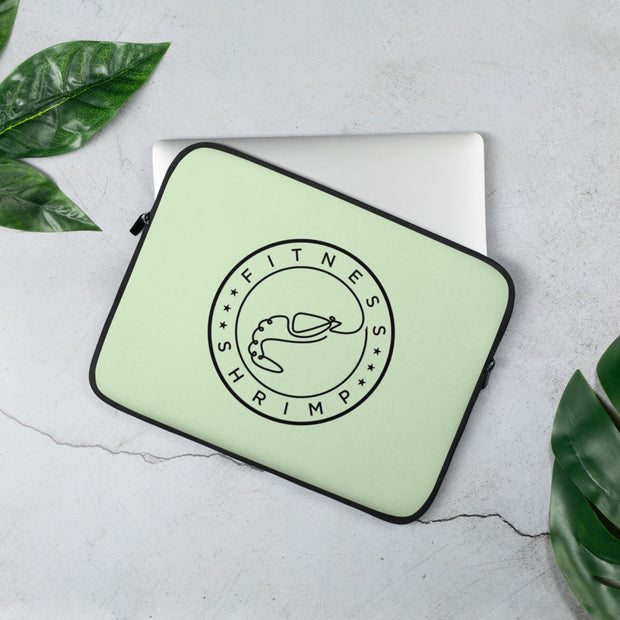 Light Green Laptop Sleeve