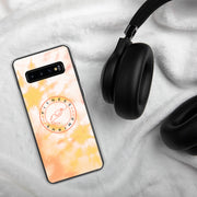 Orange Watercolour Samsung Case