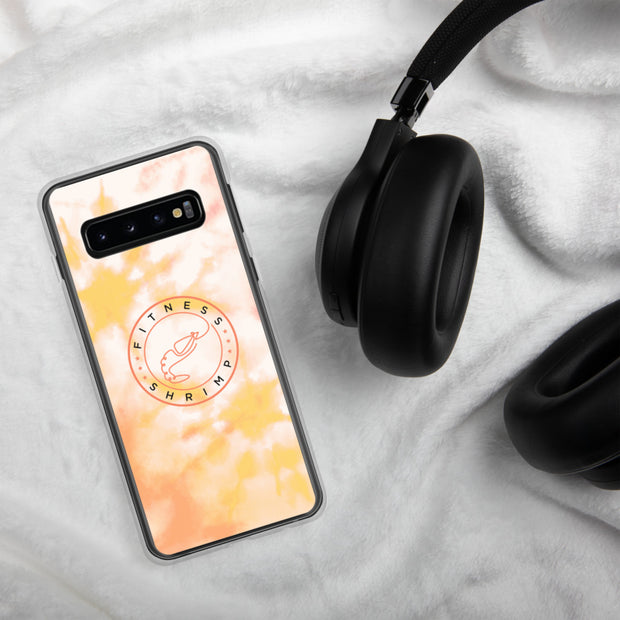 Orange Watercolour Samsung Case