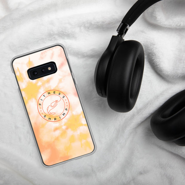 Orange Watercolour Samsung Case