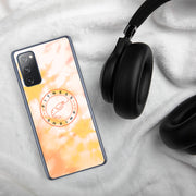 Orange Watercolour Samsung Case