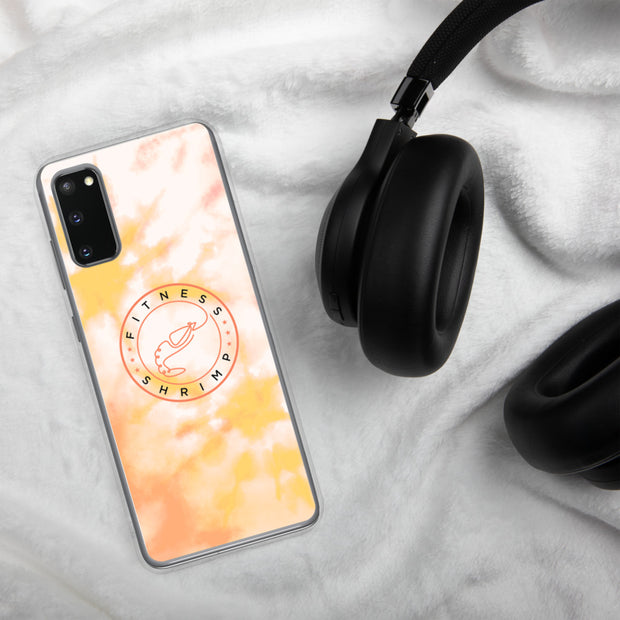 Orange Watercolour Samsung Case
