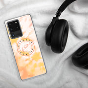 Orange Watercolour Samsung Case