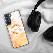 Orange Watercolour Samsung Case