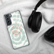 Green Tie Dye Samsung Case