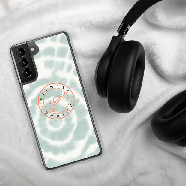 Green Tie Dye Samsung Case