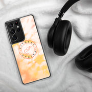 Orange Watercolour Samsung Case