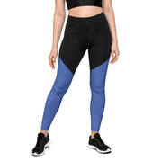 Purple Sports Leggings