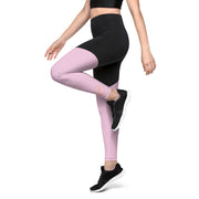Pink Sports Leggings