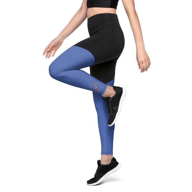 Purple Sports Leggings