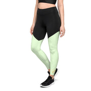 Green Sports Leggings