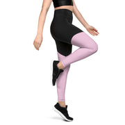 Pink Sports Leggings
