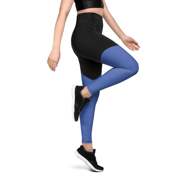 Purple Sports Leggings