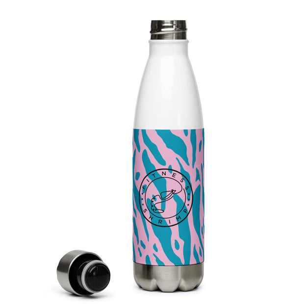 Pink Leopard Stainless Steel Water Bottle